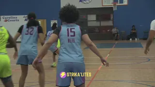 Nationally ranked 2024 guard Zamareya Jones freshman highlights!