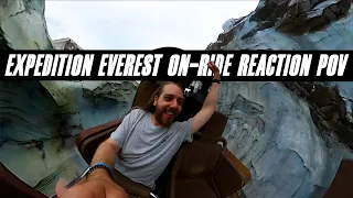 Expedition Everest On-Ride Reaction POV at Disney's Animal Kingdom, Orlando