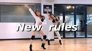 New Rules- Dua Lipa | Kayan heels choreography feat. Tania