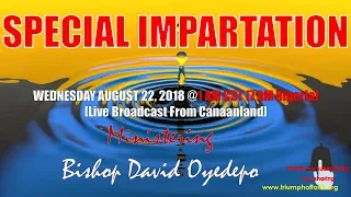 Bishop Oyedepo @Workers Empowerment Summit, August 22, 2018 [Impartation Session: Audio Only]