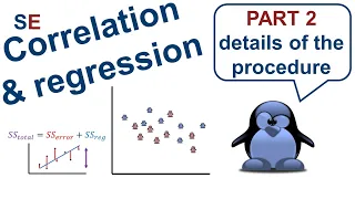 Correlation and regression | Part 2, details of the procedure