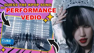 GUESS THE KPOP SONG BY SPECIAL PERFORMANCE | THE KPOP ARMY |