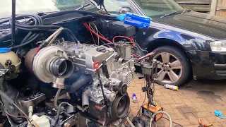 Golf MK5 OM606 Conversion First Start