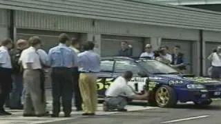 Colin McRae testing Jordan F1