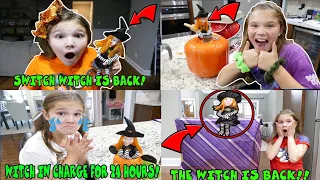 Crazy Witch Doll The Movie! Switch Witch In Charge | Huge Present From Crazy Witch Doll