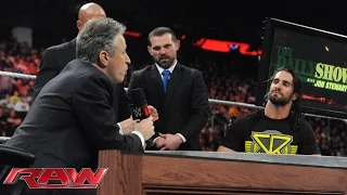 “The Daily Show with Seth Rollins”: Raw, March 2, 2015