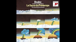 Stravinsky "Rite of spring" - Pierre Boulez (1969, from LP)