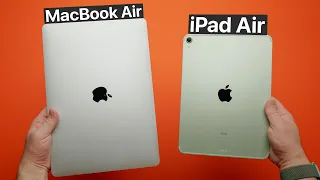 Может ли iPad Air заменить MacBook Air? Да, но...
