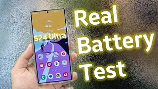 The Real Battery Test: 1 day with Samsung Galaxy S24 Ultra