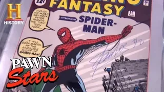 Pawn Stars: Stan Lee's Signed Spider-Man Sketches (Season 7) | History