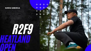 2022 PDGA Euro Tour #4 - Heatland Open | R2F9 Lead Card | Hyvönen, Karlsen, Luukkonen, Jensen