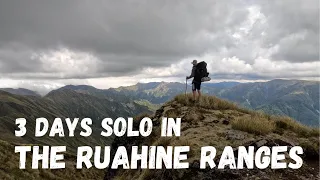 3 Days Solo Hiking in the Ruahine Ranges