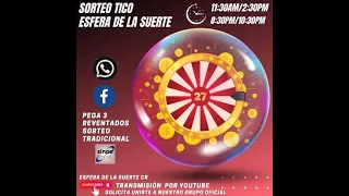 LA ESFERA DE LA SUERTE 10:30PM EN DIRECTO PEGA 3 REVENTADO