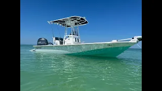 Frontier 2104 Yamaha 150 Water Test