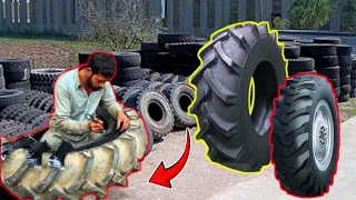 Restoration Of Use Old Tyre / How to Restore Old Tyre Making New | How to Tyre Restoration.