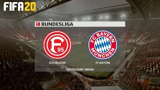 FIFA 20 ! Düsseldorf Vs Bayern Munich ! Bundeshliga 2019/20 | 23.11.19