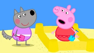 Peppa Pig Enjoys Beach Fun Building Sandcastles 🐷 🏖 Peppa Pig