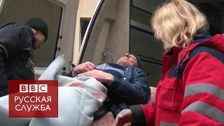 Донецк: поездка с врачами "скорой" - BBC Russia