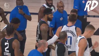 Kristaps Porzingis gets into a fight and gets ejected 😂