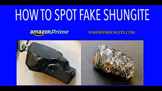 Fake #Shungite Exposed - Two Examples