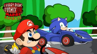 Race Traitors V2 (Racist Mario Vs Sonic Mix) - Friday Night Funkin': Mario's Madness V2