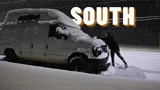 Why I don't move South? Winter Van life