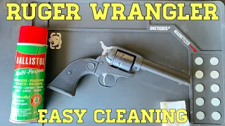 Ruger Wrangler: Easy Cleaning