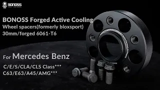 BONOSS Wheel Spacers for Mercedes-Benz C/E/S/A/CLS Class C63/G63/A45/AMG | 25mm(formerly bloxsport)