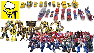 Different Transformers Mini Optimus Prime Bumblebee Movie TFP Rescue Bots トランスフォーマー 變形金剛