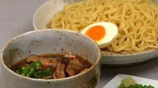 How to Make Tsukemen (Dipping Ramen Noodles Recipe) | Cooking with Dog