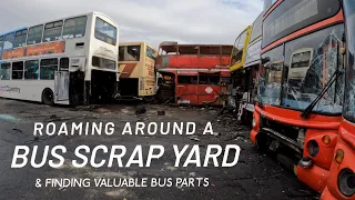 London Buses | Roaming Around A Bus Graveyard To Find Spare Parts For Our Routemaster London Buses.