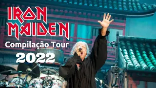 Iron Maiden - Compilação Tuor 2022.