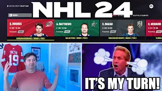 AI GM Makes Every Other Pick In This NHL 24 Fantasy Draft