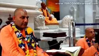 Unique Position of Srila Prabhupada, HH Brihat Bhagavatamrit Swami, Mira Road, 10 Sept