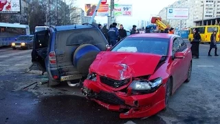 Подборка ДТП/ Зима 2015/ Часть 121 - Car Crash Compilation - Part 121