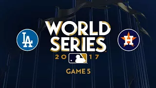 WS2017 Gm5: Astros walk off on Bregman's hit in 10th