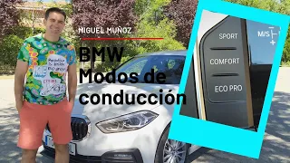 BMW modos de conducción