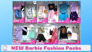 New Barbie Fashion Haul 3: Career fashion | Summer Outfits | Ropa de Barbie