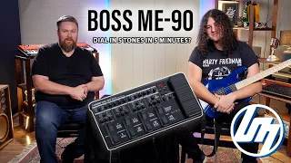 BOSS ME-90 | Dial in 5 tones in 5 minutes challenge | Better Music