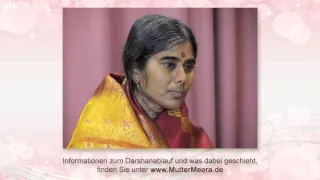 Mutter Meera Darshan, Mother Meera Blessing; Bilder, Mantra und Zitate, Pictures, Mantra and Quotes