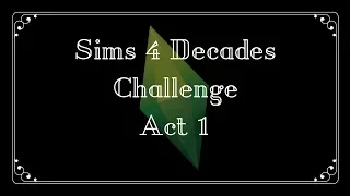 Meet Beth the Bachlorette-Sims 4 Decades Challenge Act 1 Part 1