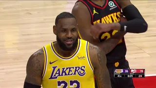Refs Stop the Lakers-Hawks Game After Fan Heckles LeBron