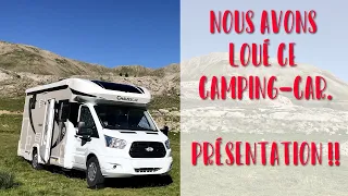 #03, Nous avons loué un Chausson 640, présentation de ce #Camping-car