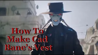 How To: Cad Bane's Vest