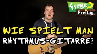 ★ SUPER ► Gitarre Schlagmuster Lernen ★ Schlagtechniken FrageFreitag #3