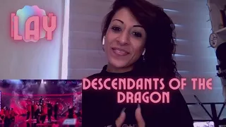 Dancer Reacts to LAY - DESCENDANTS OF THE DRAGON CUT First Time Reaction!