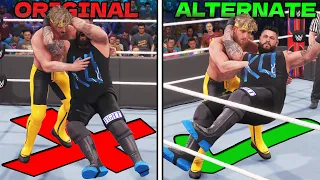 25 Finishers with Alternate Variations in WWE 2K23 !!!