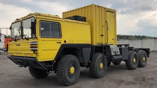 MAN CAT 8x8 для работы в суровых условиях!