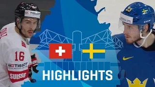 Switzerland - Sweden | Highlights | #IIHFWorlds 2017