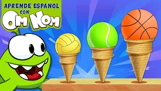 Aprende con Om Nom | Aprende los DEPORTES con Om Nom - Videos educativos para niños